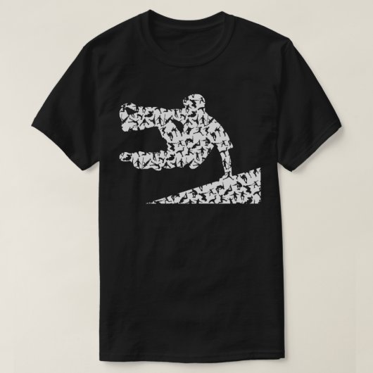 Cooler Parkplatz für einen freien Lauf T-Shirt (Design vorne)