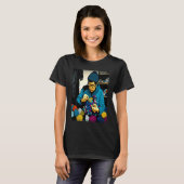 Cooler Patchwork-Vater Pop Crocheter-Vater 2 T-Shirt (Vorne ganz)