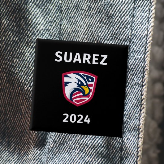 Cooler Patrioter Francis Suarez 2024 Eagle Button