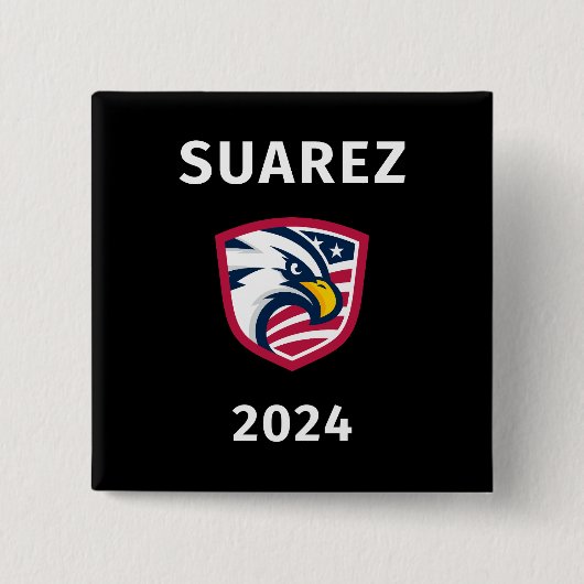 Cooler Patrioter Francis Suarez 2024 Eagle Button (Vorderseite)