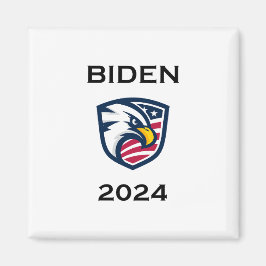 Cooler Patrioter Joe Biden 2024 Election Eagle Magnet