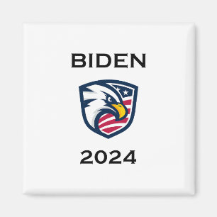 Cooler Patrioter Joe Biden 2024 Election Eagle Magnet