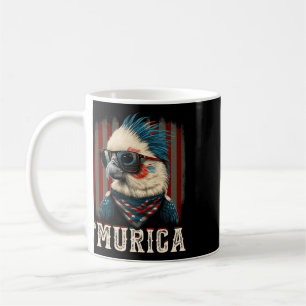 Cooler Patriotischer Atiel-Vogel 4. Juli Amerikani Kaffeetasse