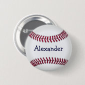 Cooler personalisierter Baseball Button (Vorne & Hinten)