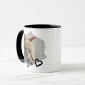 Cooler Personalisierter Name und Foto für Ihr Haus Tasse (Vorderseite Links)