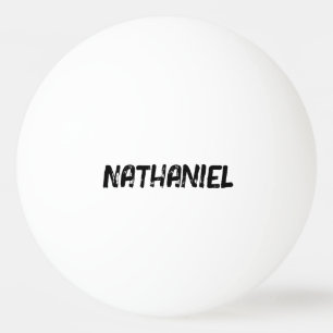 Cooler Personalisierter Schriftart Tischtennisball
