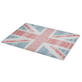 Cooler phantastischer Trend Aztec U.K.Union Jack F Schneidebrett (Ecke)