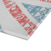Cooler phantastischer Trend Aztec U.K.Union Jack F Schneidebrett (Ecke)