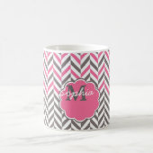 Cooler phantastischer, trendiger Monogramm-Herring Kaffeetasse (Mittel)