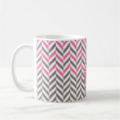 Cooler phantastischer, trendiger Monogramm-Herring Kaffeetasse (Links)