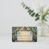 Cooler Phantastischer Weihnachtskranz Visitenkarte (Stehend Vorderseite)