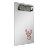 Cooler Phoenixstieg Mini Klemmbrett (Schrägansicht)