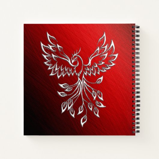 Cooler Phoenixstieg Notizblock (Rückseite)