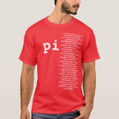 Cooler Pi Value Funny Design Grafik-T-Shirt-T - Sh T-Shirt (Vorderseite)