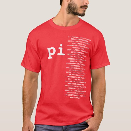 Cooler Pi Value Funny Design Grafik-T-Shirt-T - Sh T-Shirt (Vorderseite)