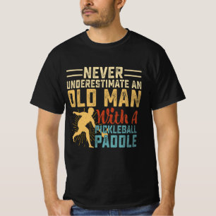 Cooler Pickleball Opa Paddle Sport Pickleball T-Shirt