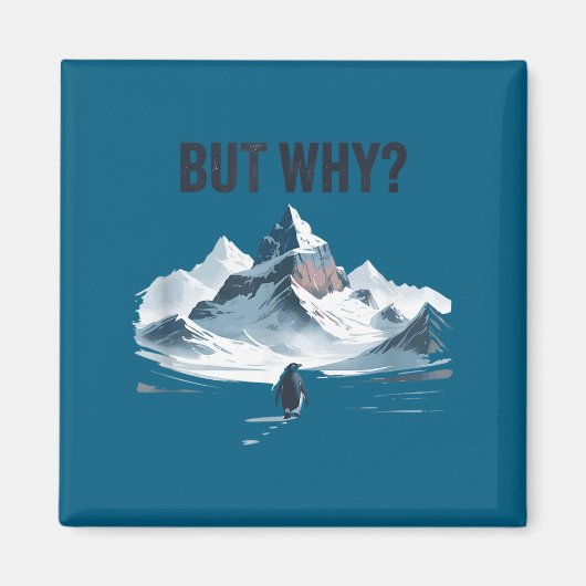Cooler Pinguin aber warum Magnet (Vorne)