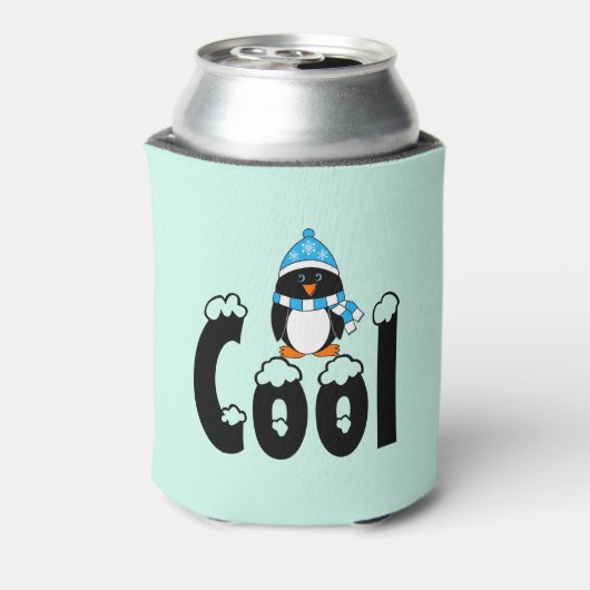 Cooler Pinguin Dosenkühler (Kanne Rückseite)