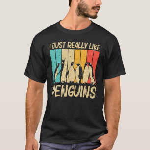 Cooler Pinguin für Männer Kaiserin Pinguin Bird T-Shirt