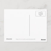 Cooler Pinguin Geburtstagskarte Postkarte (Rückseite)