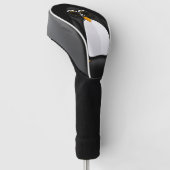 Cooler Pinguin Golf Headcover (angewinkelt)