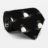 Cooler Pinguin Krawatte (Gerollt)