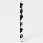 Cooler Pinselstrich Pinselstrich iPhone Hülle (Linke Seite)