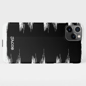 Cooler Pinselstrich Pinselstrich iPhone Hülle (Rückseite (Horizontal))