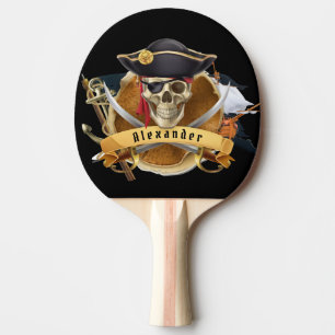 Cooler Pirat Personalisieren  Tischtennis Schläger