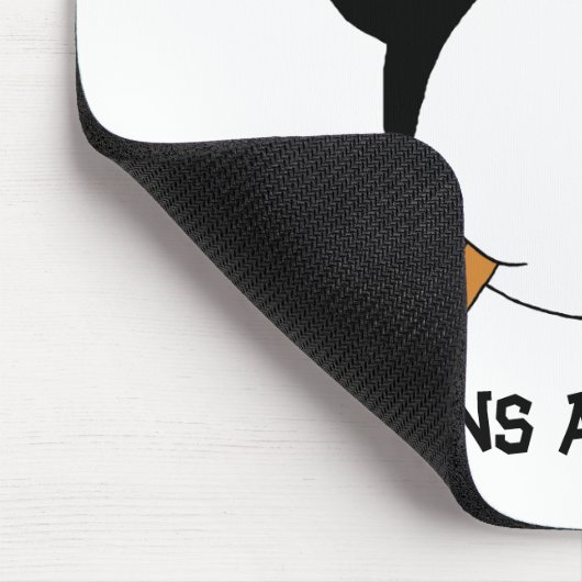 Cooler PiratPenguin Mousepad (Ecke)