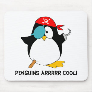 Cooler PiratPenguin Mousepad