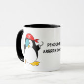 Cooler PiratPenguin Tasse (Vorderseite Links)