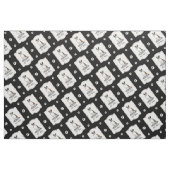 Cooler Pit Bull mit Sonnenbrille (lt brindle white Stoff (Fat Quarter (45,7 x 55,9 cm))