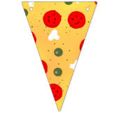 Cooler Pizza-Party Kindergeburtstag Wimpelkette (Zweite Fahne)
