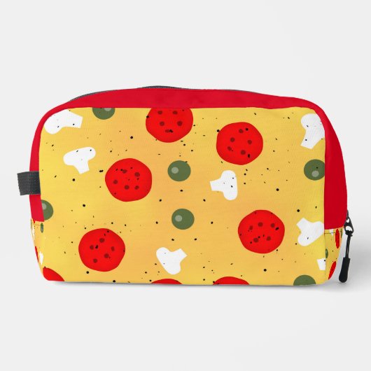 Cooler Pizza Pepperoni Pilzsling Tasche (Vorderseite)