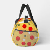 Cooler Pizzapepperoni-Pilz Duffle Bag (Rechts)