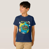 Cooler Planet nur für Kinder Öko für Jungen T-Shirt (Vorne ganz)