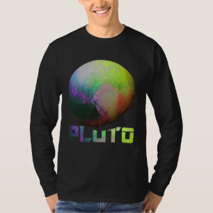 Cooler Pluto Zwergplanet Kuipergürtel Astronomie T-Shirt