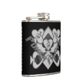 Cooler Poker Player Flachmann (Rechts)