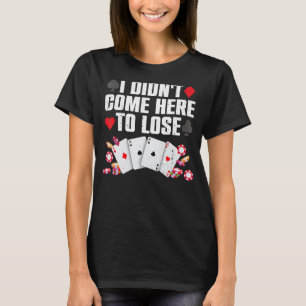 Cooler Poker Spielspazierweg Frauen Casino Lover G T-Shirt