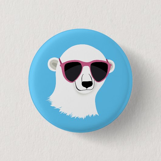 Cooler Polar Button (Vorderseite)