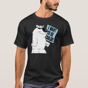 Cooler polarer Bär T-Shirt