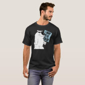 Cooler polarer Bär T-Shirt (Vorne ganz)