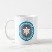 Cooler Polizei-Offizier-Verein Kaffeetasse (Links)