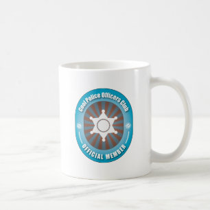 Cooler Polizei-Offizier-Verein Kaffeetasse