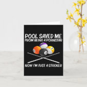 Cooler Pool Billard für Männer Frauen 8 Ball Pool  Karte (Gelbe Blume)