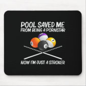 Cooler Pool Billard für Männer Frauen 8 Ball Pool  Mousepad (Vorne)