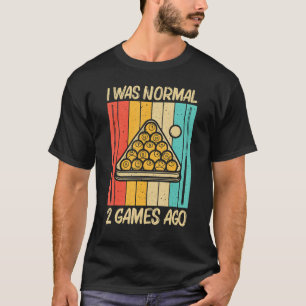Cooler Pool für Männer Frauen Snooker Billard 8 Ba T-Shirt