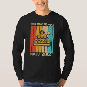 Cooler Pool Für Männer Frauen Snooker Billard 8 Ba T-Shirt