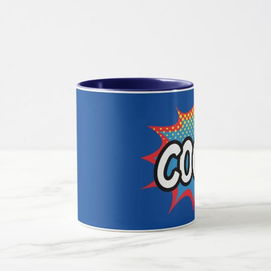 Cooler Pop Art Tasse (Zentrum)